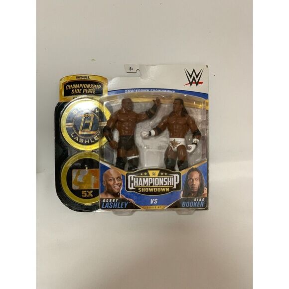WWE Championship Showdown Series 2 Bobby Lashley Booker T Basic Wrestling Figure - Picture 1 of 3